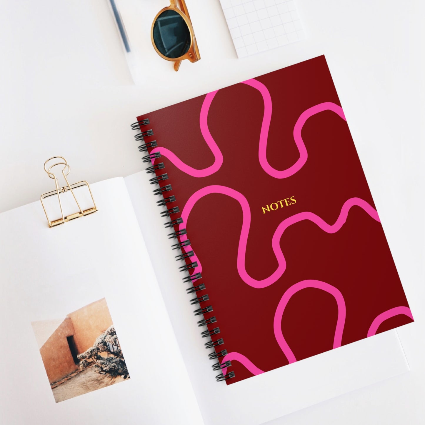 Twisted Lines Notebook