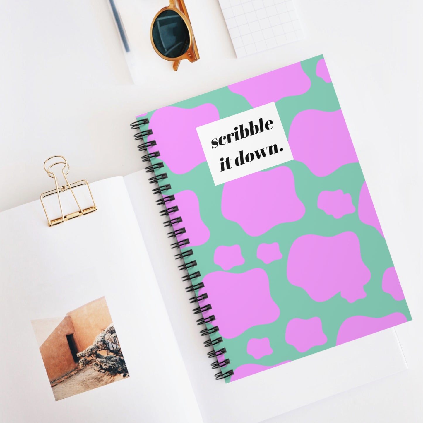 Moo Print Notebook