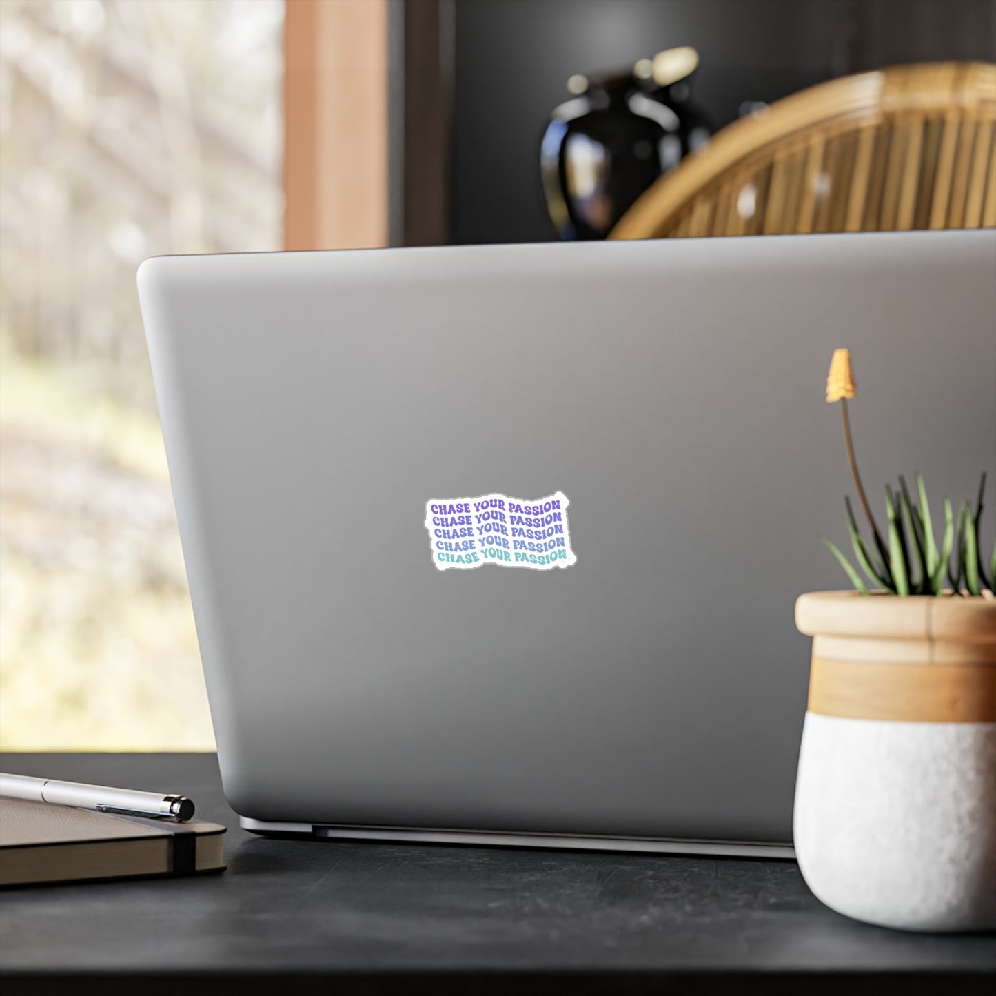 Chase Your Passion Kiss-Cut Sticker