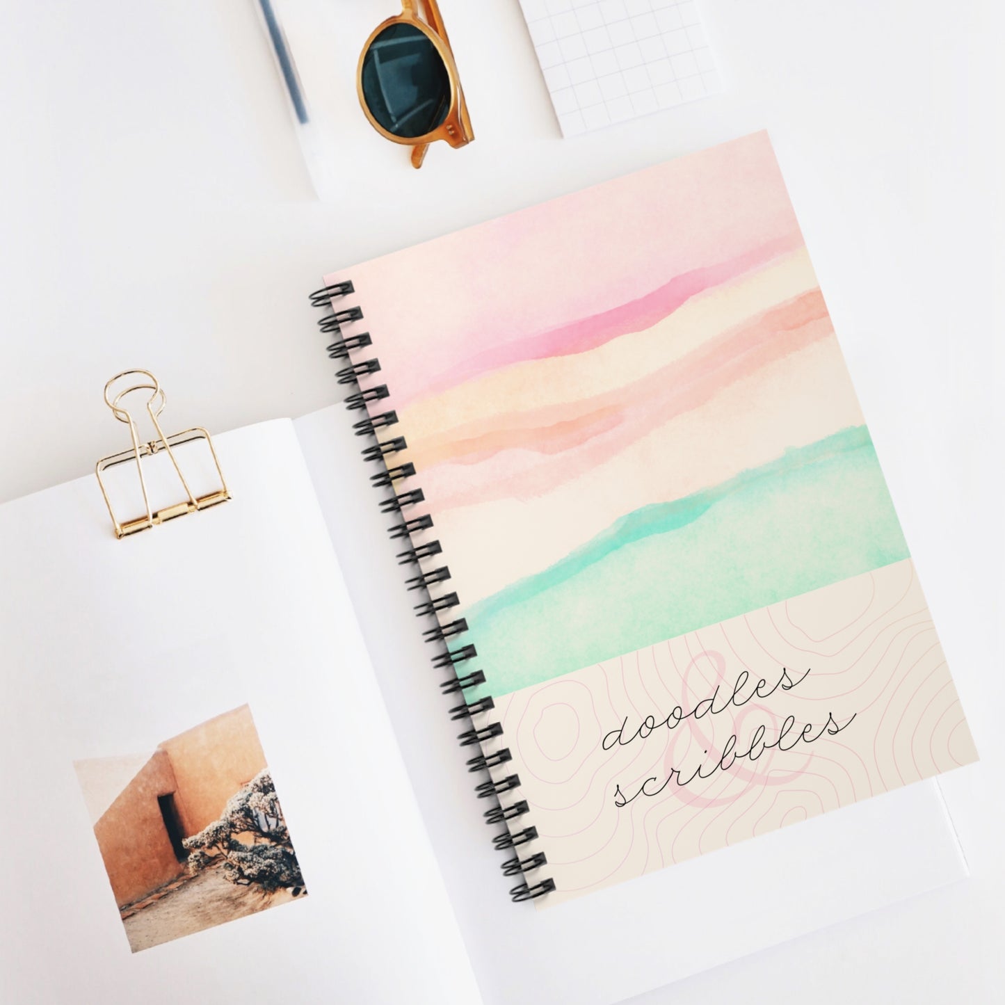 Pastel Strokes Notebook