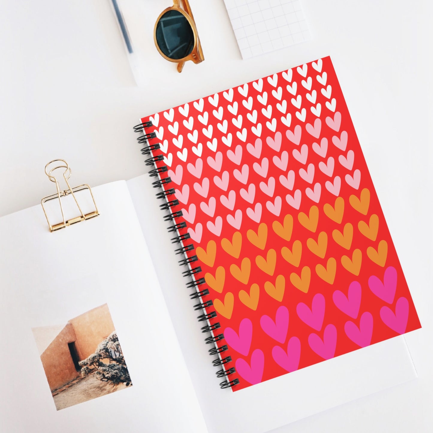 Full Of Hearts Notebook