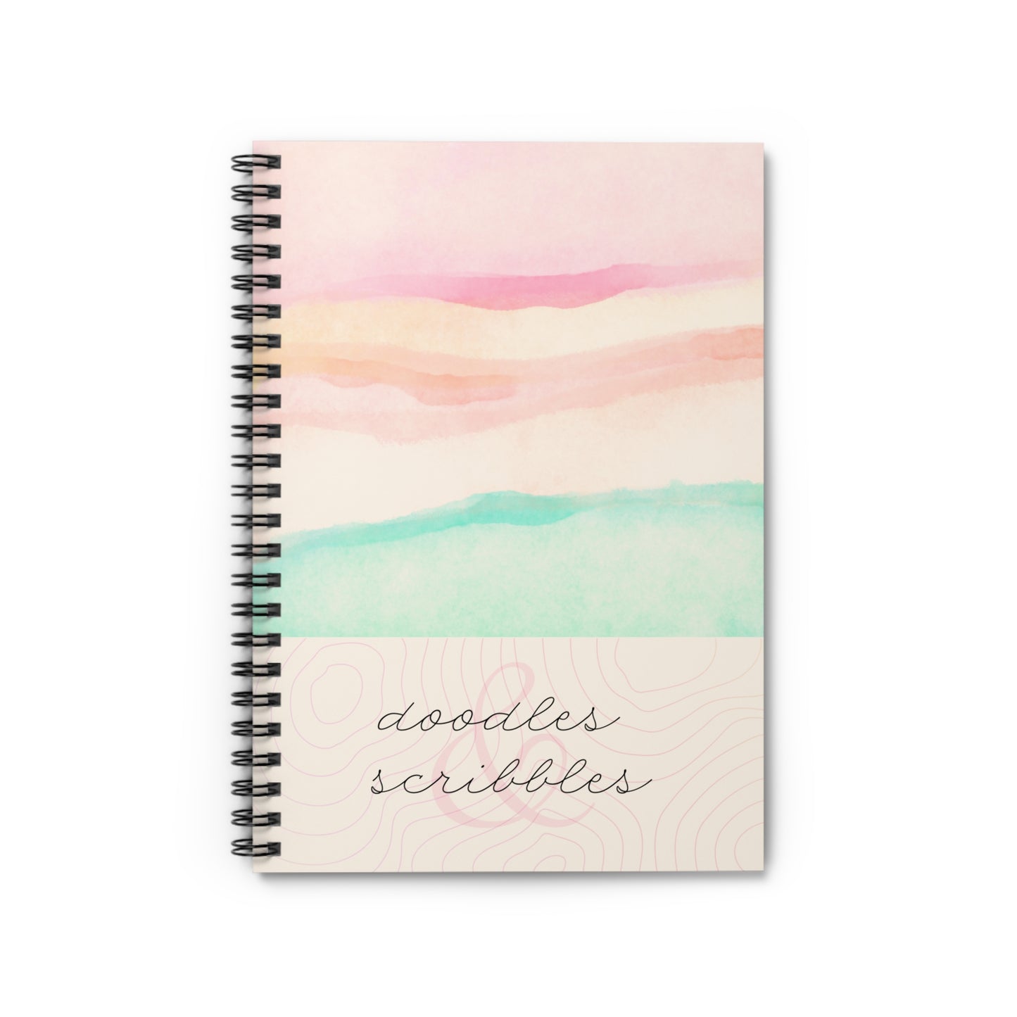 Pastel Strokes Notebook