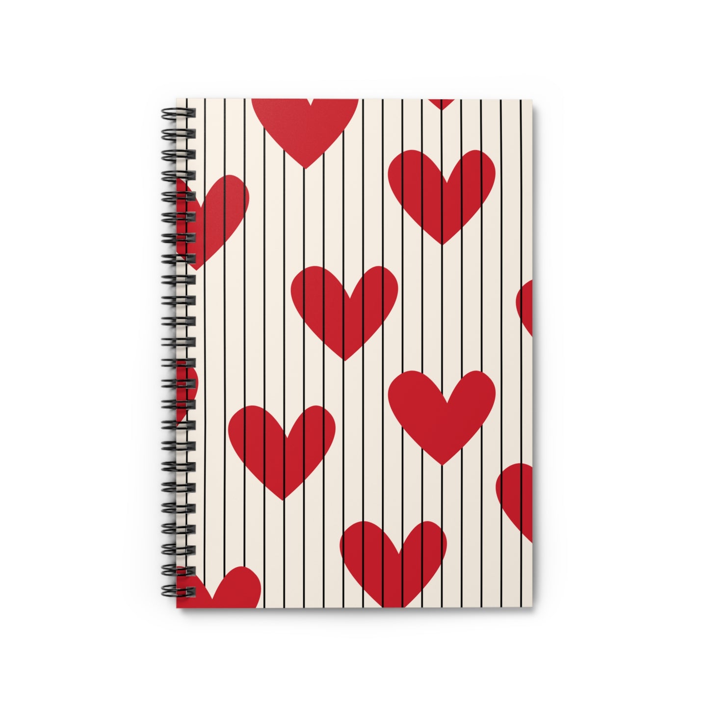 Bars & Hearts Notebook