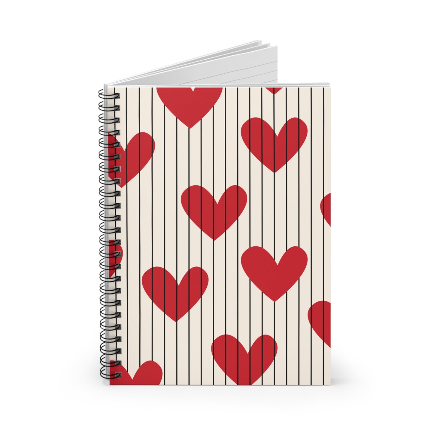 Bars & Hearts Notebook