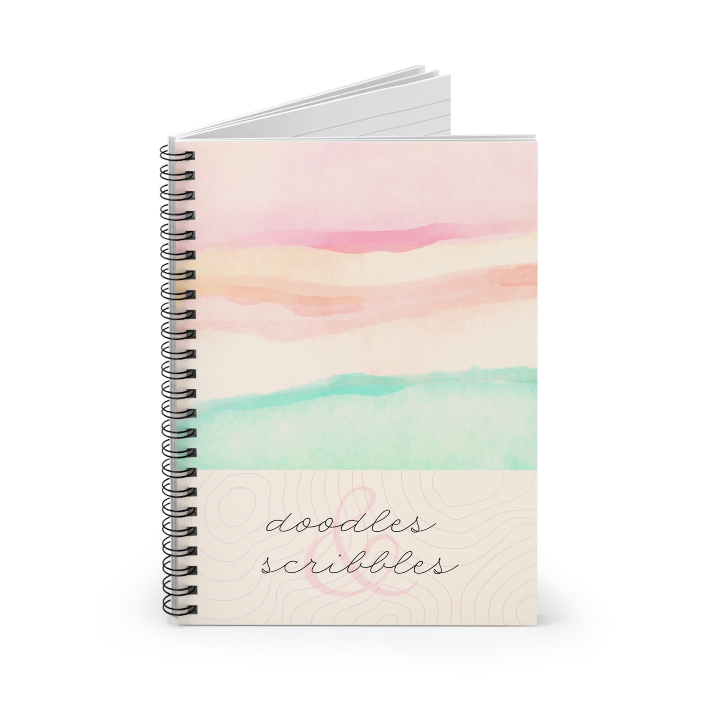 Pastel Strokes Notebook