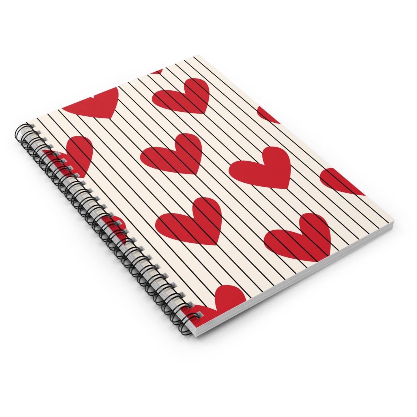 Bars & Hearts Notebook