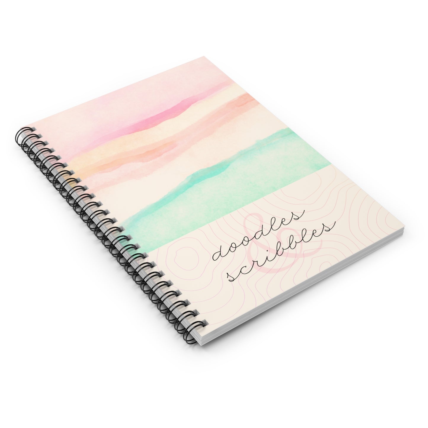 Pastel Strokes Notebook