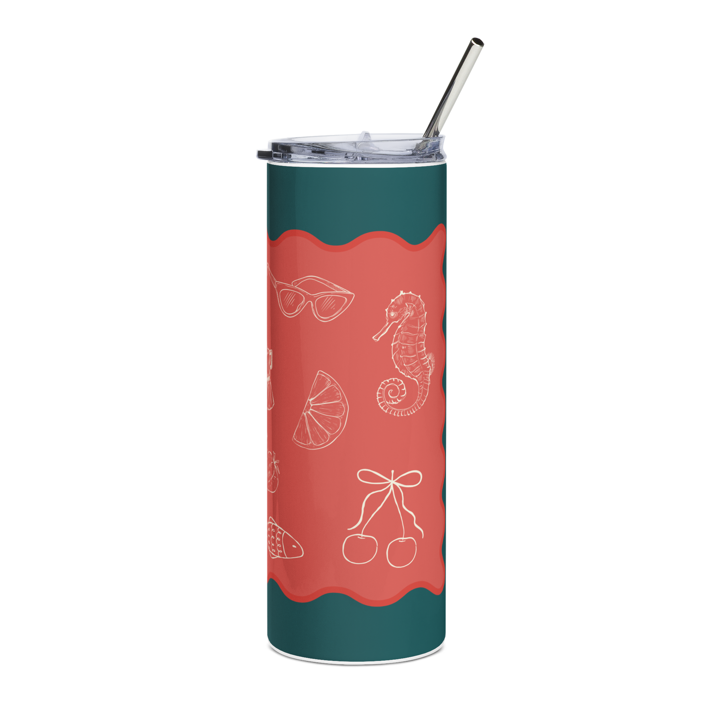 Summer Postcard Tumbler