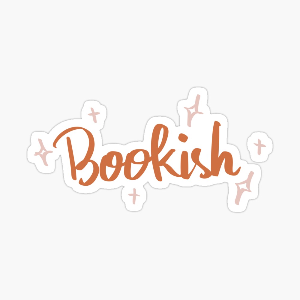 Bookish Kiss-Cut Sticker