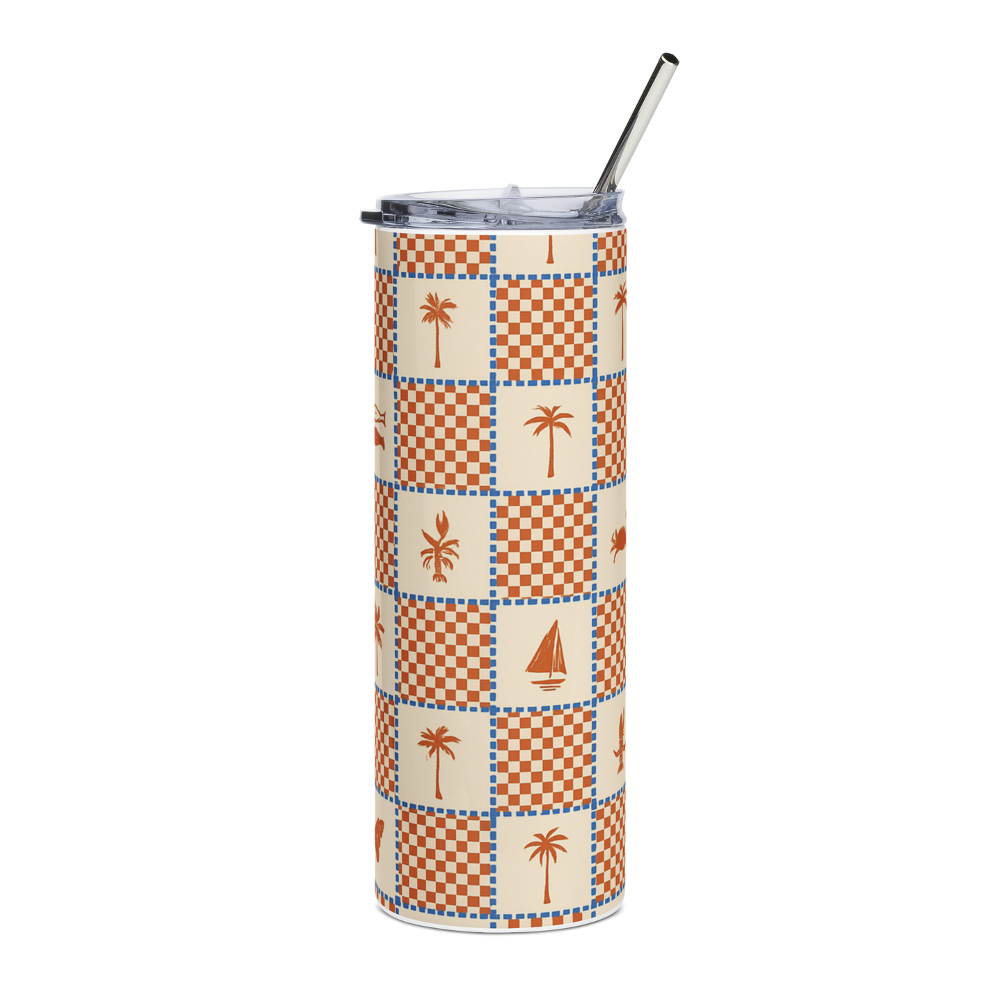 Beach Blocks Tumbler