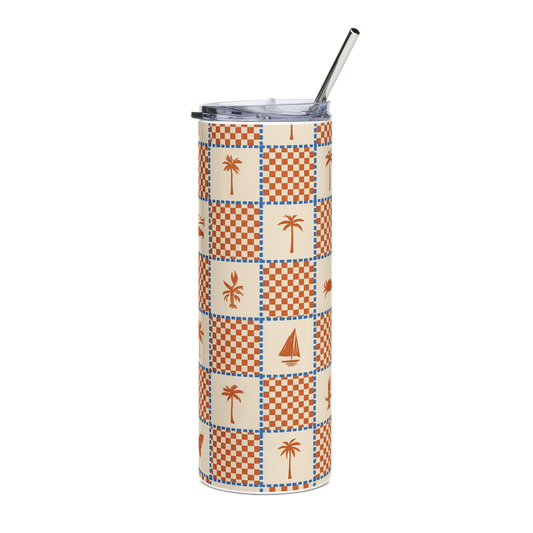 Beach Blocks Tumbler