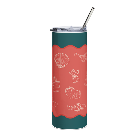 Summer Postcard Tumbler