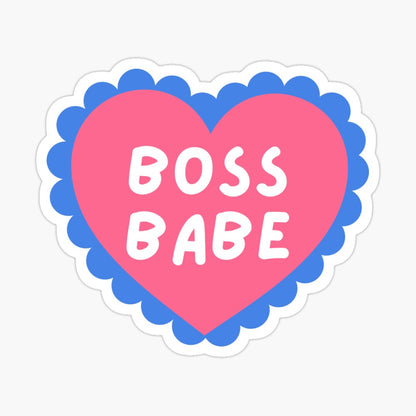 Boss Babe Kiss-Cut Sticker