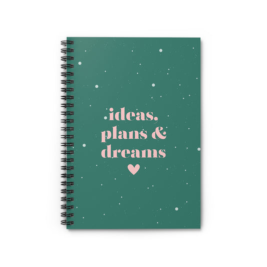 Ideas, Plans & Dreams Notebook