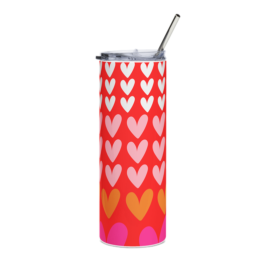Full Of Hearts Tumbler