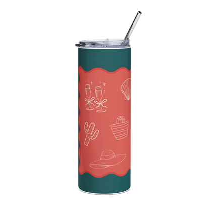 Summer Postcard Tumbler