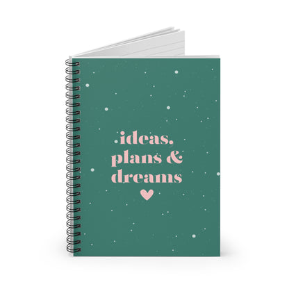 Ideas, Plans & Dreams Notebook