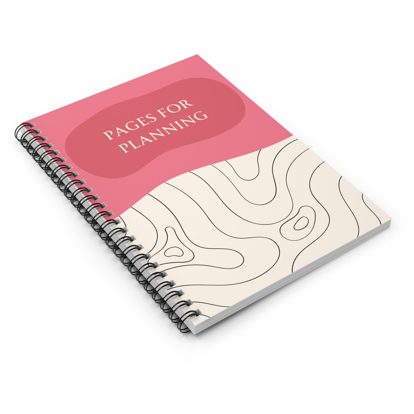 Curves In Motion Notebook