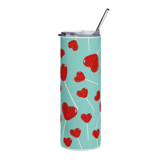 Red Lollipop Tumbler