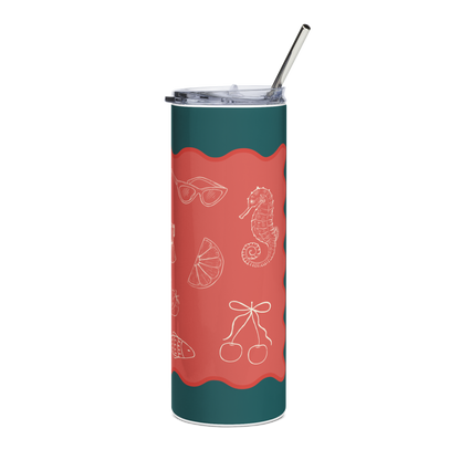 Summer Postcard Tumbler